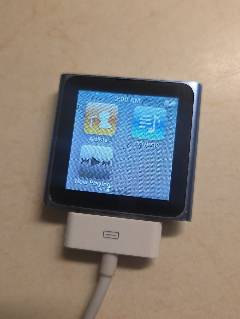 Apple Ipod Nano 6th Gen Blue Works But Bad Battery